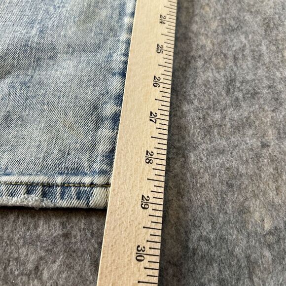 American Eagle Jeans Mens 29x30 Airflex Distressed Light Wash‎ - Picture 3 of 16